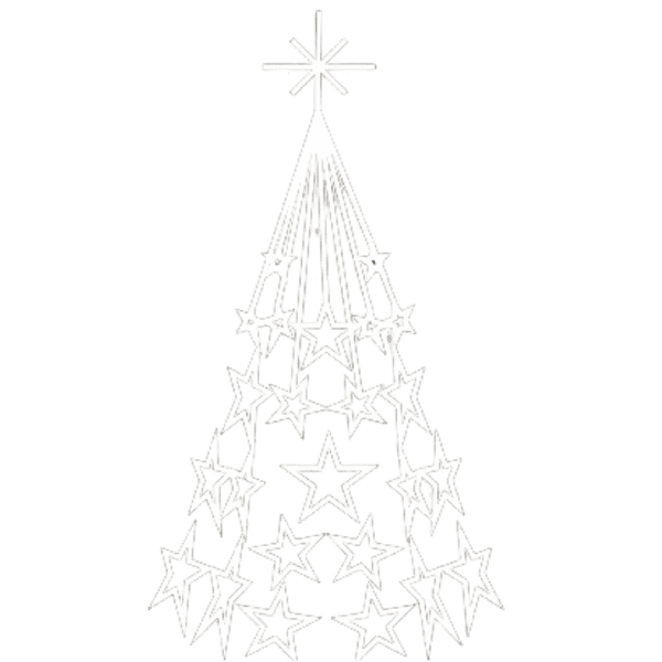 Árvore Chuva de Estrelas
