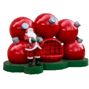 Papai Noel com Poltrona Gigante