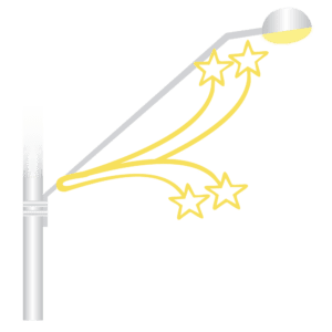 Ramo de Estrela Duplo
